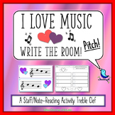 I Love Music-Write the Room-Pitch!