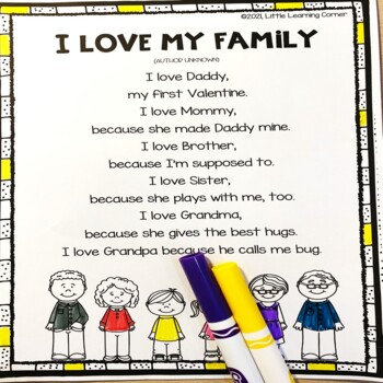Family Poems For Kids