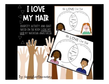 Preview of I Love My Hair - Book Companion | Activity and Craft