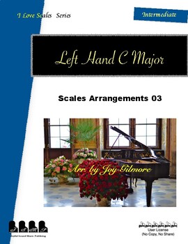Preview of I Love Scales in C Major for the Left Hand Exercise 03 (Single License)