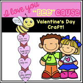 I Love You "BEE"cause | Bulletin Board Craft | Writing | V