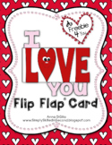 I Love You Flip-Flap® Card | Distance Learning
