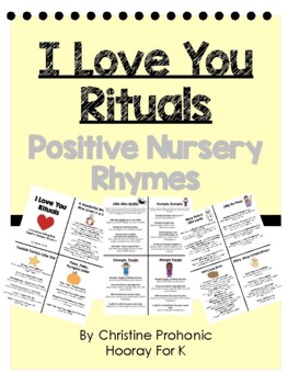 Preview of I Love You Rituals - Positive Nursery Rhymes (Conscious Discipline)