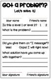 I Message Problem Solving for students