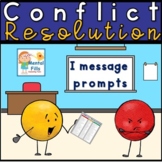 I Message Template with Language Prompts for Conflict Resolution