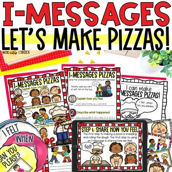 Preview of I-Messages Lesson, I-Statements, Talk it Out, Small Problems, Counseling & SEL