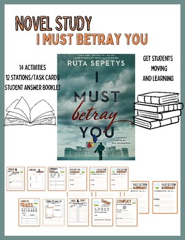 Preview of I Must Betray You Novel Study