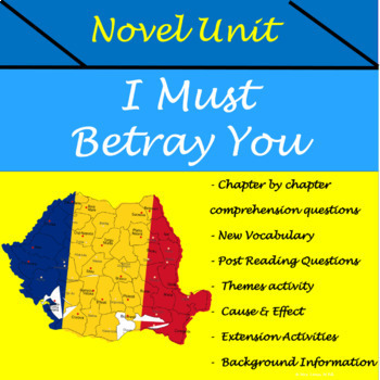 Preview of I Must Betray You Ruta Sepetys Novel Guide the Fall of Communism