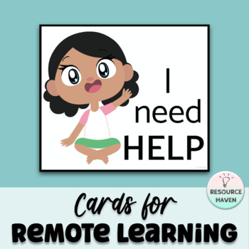 I Need Help Card Set 6 Visual Choices By Resource Haven Tpt