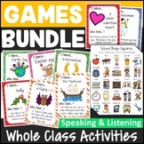 Classroom Activities Games Bundle | Bingo & I Have Who Has Games