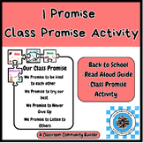 I Promise, Class Promise Activity-Back to School