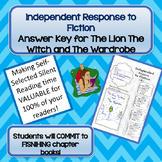I.R.F Answer Key for The Lion The Witch and The Wardrobe