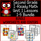 I-Ready Math Unit 1 Lessons 1-5 Bundle Second Grade
