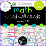 I-Ready Math Vocabulary Word Wall, 5th Grade, Volume 1-2