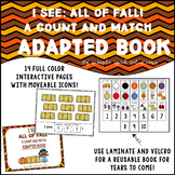 I SEE: All of Fall!  Adapted Book for Special Education/Au