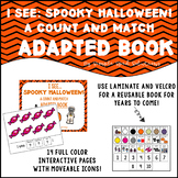 I SEE: Spooky Halloween!  Adapted Book Special Education Autism