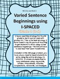 I-SPACED Strategy to teach students to write sentences wit