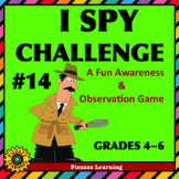 I SPY CHALLENGE #14 • A Fun Awareness and Observation Game
