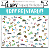 I SPY COPING SKILLS!  Free Poster / Printable