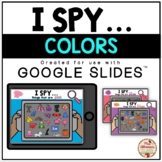 I SPY... (Colors/Colours) - DIGITAL {Google Slides™/Classroom™}