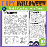 I SPY HALLOWEEN Find and Count Activity