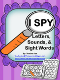 I SPY (Letters, Sounds, & Sight Words)