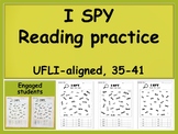 I SPY Phonics, Fun Reading, UFLI-aligned, 35-41