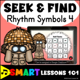I SPY RHYTHM SYMBOL BOOM CARDS™ Set 4 Music Rhythm Game Ac