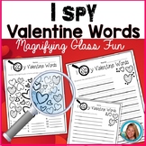 Valentine's Day Activity - I SPY Hidden Words with a Magni