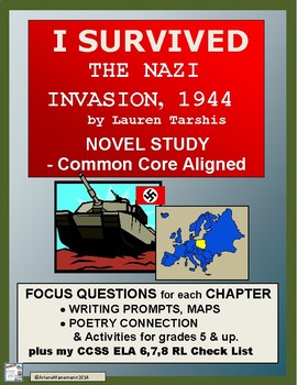 Preview of I SURVIVED THE NAZI INVASION, 1944: Common Core Aligned