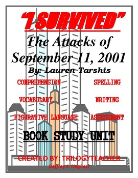 Preview of I SURVIVED The Attacks of September 11, 2001 Comprehension CCSS Book Study