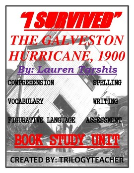 Preview of I SURVIVED: The Galveston Hurricane, 1900 Book Study Unit