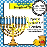 I See A Number Of Candles:  LOW PREP Hanukkah Counting Dou