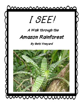 Preview of I See! A Walk through the Amazon Rainforest