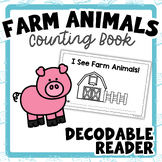 I See Farm Animals | Decodable Emergent Reader Book | for 