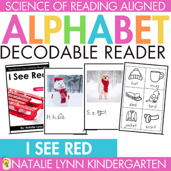 Preview of I See Red Alphabet