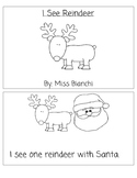 I See Reindeer-Emergent Reader Number Words