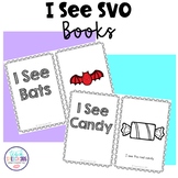 I See SVO Books for Speech Therapy