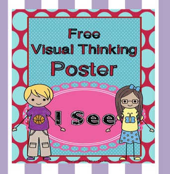 Visual Thinking Poster: I see by Ponder and Possible | TPT