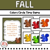Fall Colors Game | Preschool Circle Time Activities