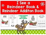 I See a Reindeer Coloring and Counting Book, and Reindeer 