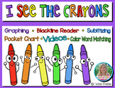 I See the Crayons Emergent Reader, Pocket Chart, and Video