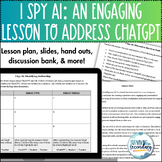 I Spy AI: Creative, Engaging Lesson to Address ChatGPT & A