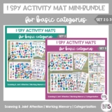 I Spy Activity Sheets for Basic Categories MINI-Bundle | S