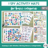 I Spy Activity Sheets for Basic Categories | Set 2