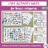 I Spy Activity Sheets for Basic Categories | Set 3