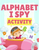 I Spy Alphabet Activity Worksheet for Letter Sound Recognition