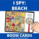 I Spy: Beach BOOM Cards (distance learning)
