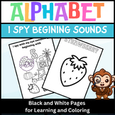 I Spy Begining Sound, Learning Alphabet