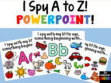I Spy Beginning Sounds, A to Z Game